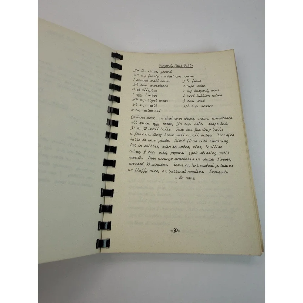 Lexington Junior High School Local Cookbook Cypress California 1974 Vintage